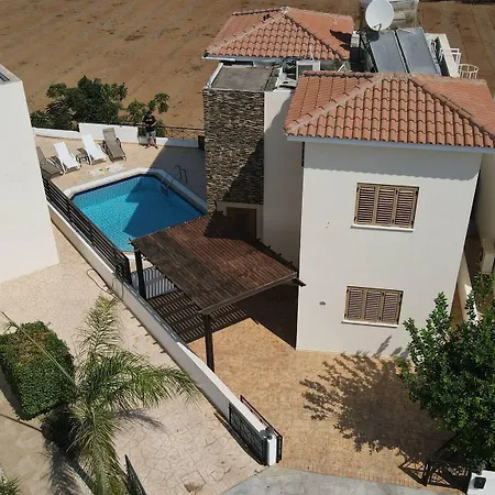 Sea View W Private Pool Only 150m 帕拉利米尼
